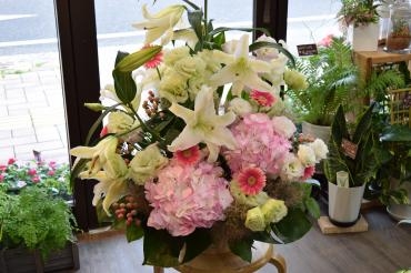 御供アレンジメント｜「フラワーショップ花よど」　（熊本県天草市の花キューピット加盟店 花屋）のブログ