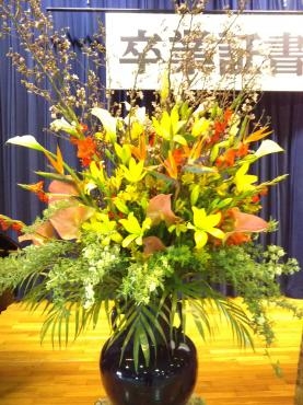 卒業式｜「ポピー」　（京都府八幡市の花キューピット加盟店 花屋）のブログ