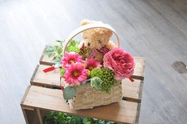 アーティフィシャルフラワー×クマさん♪～天草市の花屋　フラワーショップ花よど～｜「フラワーショップ花よど」　（熊本県天草市の花キューピット加盟店 花屋）のブログ