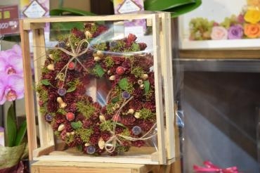 クリスマスリース入荷♪｜「フラワーショップ花よど」　（熊本県天草市の花キューピット加盟店 花屋）のブログ