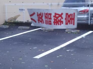 台風の爪後｜「ポピー」　（京都府八幡市の花キューピット加盟店 花屋）のブログ