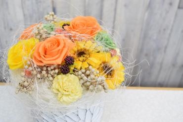※プリザーブドフラワーのお届けです♪｜「フラワーショップ花よど」　（熊本県天草市の花キューピット加盟店 花屋）のブログ