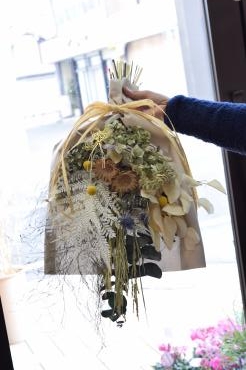 ドライフラワースワッグ♪｜「フラワーショップ花よど」　（熊本県天草市の花キューピット加盟店 花屋）のブログ