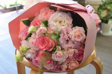 ピンク系のブーケ｜「フラワーショップ花よど」　（熊本県天草市の花キューピット加盟店 花屋）のブログ