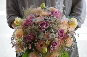 モフモフアンティークブーケ｜「フラワーショップ花よど」　（熊本県天草市の花キューピット加盟店 花屋）のブログ