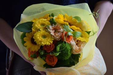 ブーケ風花束のご注文｜「フラワーショップ花よど」　（熊本県天草市の花キューピット加盟店 花屋）のブログ