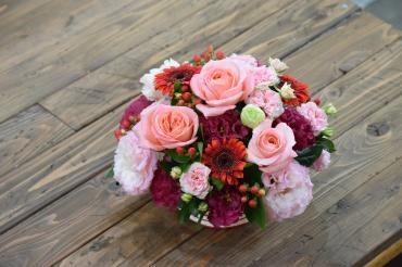 お誕生日のアレンジメント｜「フラワーショップ花よど」　（熊本県天草市の花キューピット加盟店 花屋）のブログ