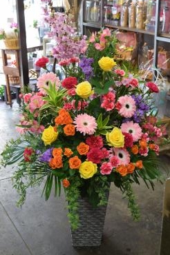 卒園式の演台花｜「フラワーショップ花よど」　（熊本県天草市の花キューピット加盟店 花屋）のブログ