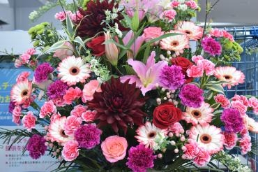 開店お祝いスタンド花２｜「フラワーショップ花よど」　（熊本県天草市の花キューピット加盟店 花屋）のブログ