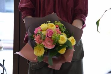 ブーケ風花束｜「フラワーショップ花よど」　（熊本県天草市の花キューピット加盟店 花屋）のブログ