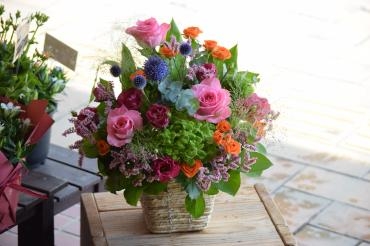 お祝いアレンジメント｜「フラワーショップ花よど」　（熊本県天草市の花キューピット加盟店 花屋）のブログ