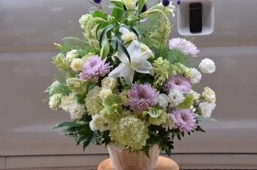 お供えアレンジメント｜「フラワーショップ花よど」　（熊本県天草市の花キューピット加盟店 花屋）のブログ