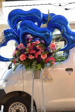 バルーンフラワースタンド花｜「フラワーショップ花よど」　（熊本県天草市の花キューピット加盟店 花屋）のブログ