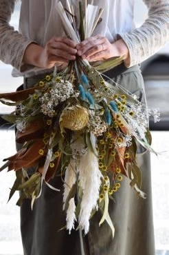 ドライフラワースワッグ♪｜「フラワーショップ花よど」　（熊本県天草市の花キューピット加盟店 花屋）のブログ