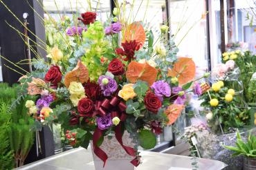 豪華なアレンジ♪｜「フラワーショップ花よど」　（熊本県天草市の花キューピット加盟店 花屋）のブログ