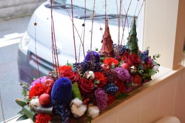 クリスマスアレンジ♪｜「フラワーショップ花よど」　（熊本県天草市の花キューピット加盟店 花屋）のブログ