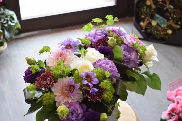 落ち着いた♪シックな♪花束｜「フラワーショップ花よど」　（熊本県天草市の花キューピット加盟店 花屋）のブログ