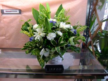 お盆用アレンジ｜「ポピー」　（京都府八幡市の花キューピット加盟店 花屋）のブログ