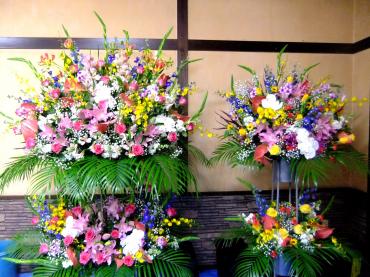 超でかいスタンド（配達編）｜「ポピー」　（京都府八幡市の花キューピット加盟店 花屋）のブログ