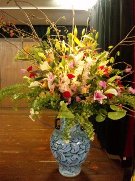 保育園の卒園式の活け込み｜「ポピー」　（京都府八幡市の花キューピット加盟店 花屋）のブログ