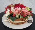 オリジナル★フラワーケーキ｜「花かざり」　（大阪府大阪市城東区の花キューピット加盟店 花屋）のブログ