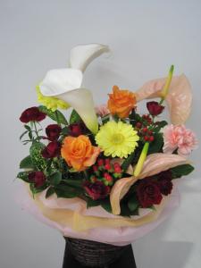 今日はこんなお花をお届けしました｜「花かざり」　（大阪府大阪市城東区の花キューピット加盟店 花屋）のブログ