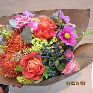実物花束♪｜「フラワーショップ花よど」　（熊本県天草市の花キューピット加盟店 花屋）のブログ