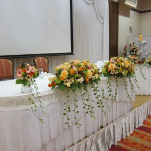 婚礼装花☆｜「フラワーショップ花よど」　（熊本県天草市の花キューピット加盟店 花屋）のブログ