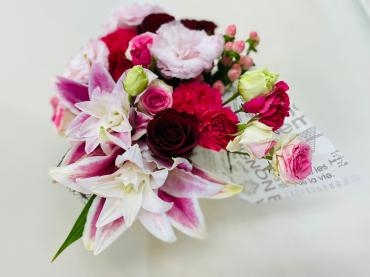 お誕生祝い　アレンジメント｜「彩季舎」　（群馬県高崎市の花キューピット加盟店 花屋）のブログ
