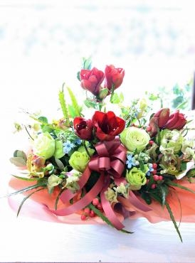 御祝アレンジメント｜「アライ花店」　（山形県山形市の花キューピット加盟店 花屋）のブログ