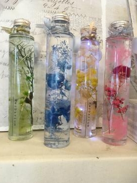 ハーバリウム　＆　ダリア入りブーケ・・・｜「フローリスト飾り屋」　（鹿児島県鹿児島市の花キューピット加盟店 花屋）のブログ