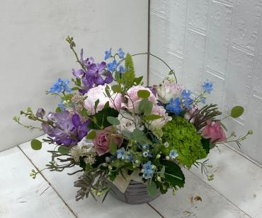結婚祝アレンジメント　配達しました　三島市フローラント｜「フローラント」　（静岡県三島市の花キューピット加盟店 花屋）のブログ