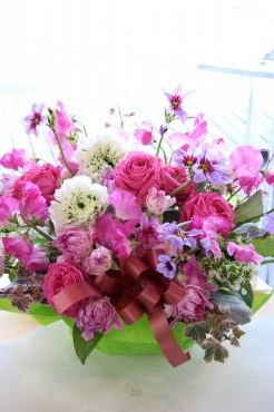 お誕生日アレンジ｜「アライ花店」　（山形県山形市の花キューピット加盟店 花屋）のブログ