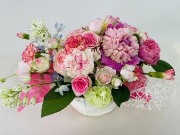 お誕生祝い　アレンジメント｜「彩季舎」　（群馬県高崎市の花キューピット加盟店 花屋）のブログ