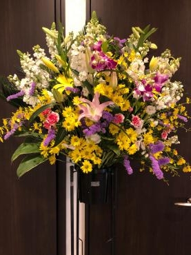 高崎市斎場 供花スタンド｜「彩季舎」　（群馬県高崎市の花キューピット加盟店 花屋）のブログ