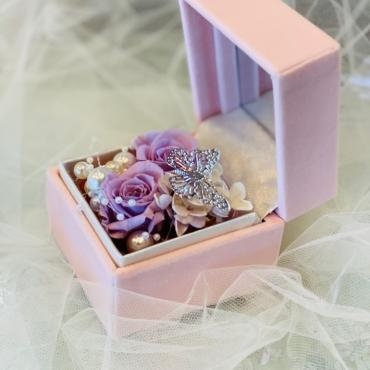 ジュエリーボックス　プリザーブドフラワー｜「彩季舎」　（群馬県高崎市の花キューピット加盟店 花屋）のブログ