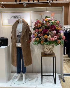 秋の展示会アレンジメント　お届けしましたフローラント｜「フローラント」　（静岡県三島市の花キューピット加盟店 花屋）のブログ