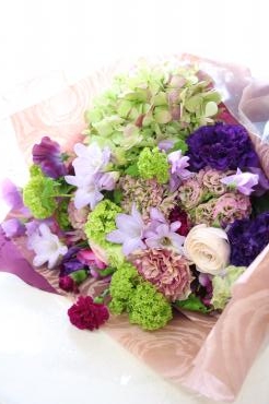 今日お届けの送別用花束｜「アライ花店」　（山形県山形市の花キューピット加盟店 花屋）のブログ