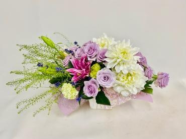 お誕生祝い　アレンジメント｜「彩季舎」　（群馬県高崎市の花キューピット加盟店 花屋）のブログ