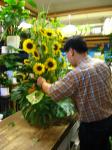 ひまわり・・・｜「フローリスト飾り屋」　（鹿児島県鹿児島市の花キューピット加盟店 花屋）のブログ