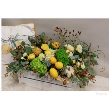 サプライズ　アレンジメントでほっこり～( *´艸｀)｜「フローリスト飾り屋」　（鹿児島県鹿児島市の花キューピット加盟店 花屋）のブログ