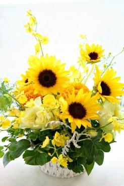 ご退職される方へのアレンジメント｜「アライ花店」　（山形県山形市の花キューピット加盟店 花屋）のブログ