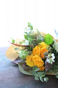 男性の方へ送別用花束｜「アライ花店」　（山形県山形市の花キューピット加盟店 花屋）のブログ