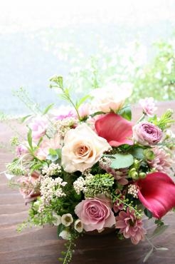 結婚記念日のアレンジメント｜「アライ花店」　（山形県山形市の花キューピット加盟店 花屋）のブログ
