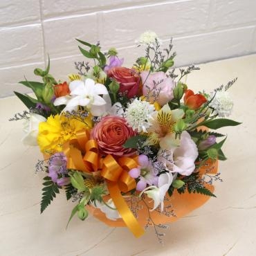 秋のミックスカラー　アレンジメント｜「フローラント」　（静岡県三島市の花キューピット加盟店 花屋）のブログ