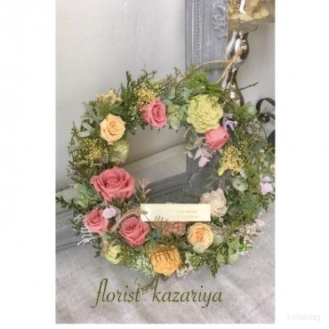 プリザーブドフラワーリース＆アレンジメント｜「フローリスト飾り屋」　（鹿児島県鹿児島市の花キューピット加盟店 花屋）のブログ