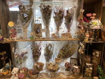ドライフラワーコーナー作りました‼｜「彩季舎」　（群馬県高崎市の花キューピット加盟店 花屋）のブログ