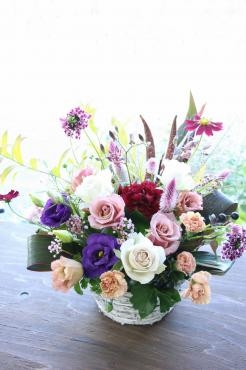 金婚式のお祝いアレンジメント｜「アライ花店」　（山形県山形市の花キューピット加盟店 花屋）のブログ