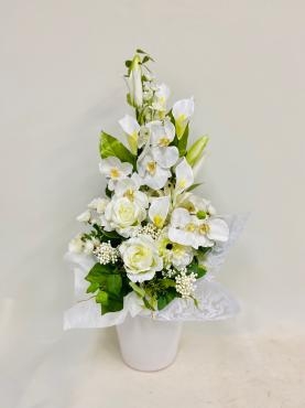 開店祝い　光触媒　アレンジメント｜「彩季舎」　（群馬県高崎市の花キューピット加盟店 花屋）のブログ