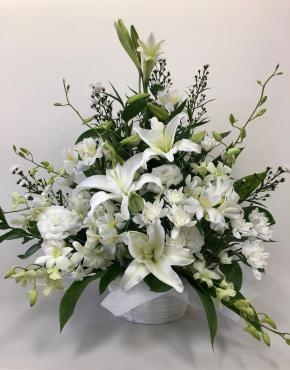 枕花　お供えアレンジ｜「彩季舎」　（群馬県高崎市の花キューピット加盟店 花屋）のブログ